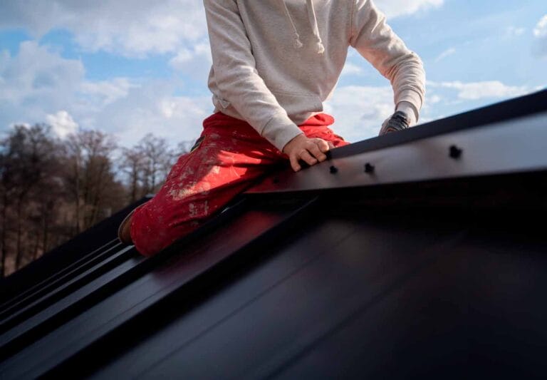 how to install ridge cap on a metal roof