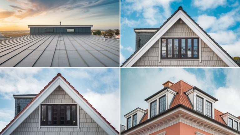 type of roof pitches