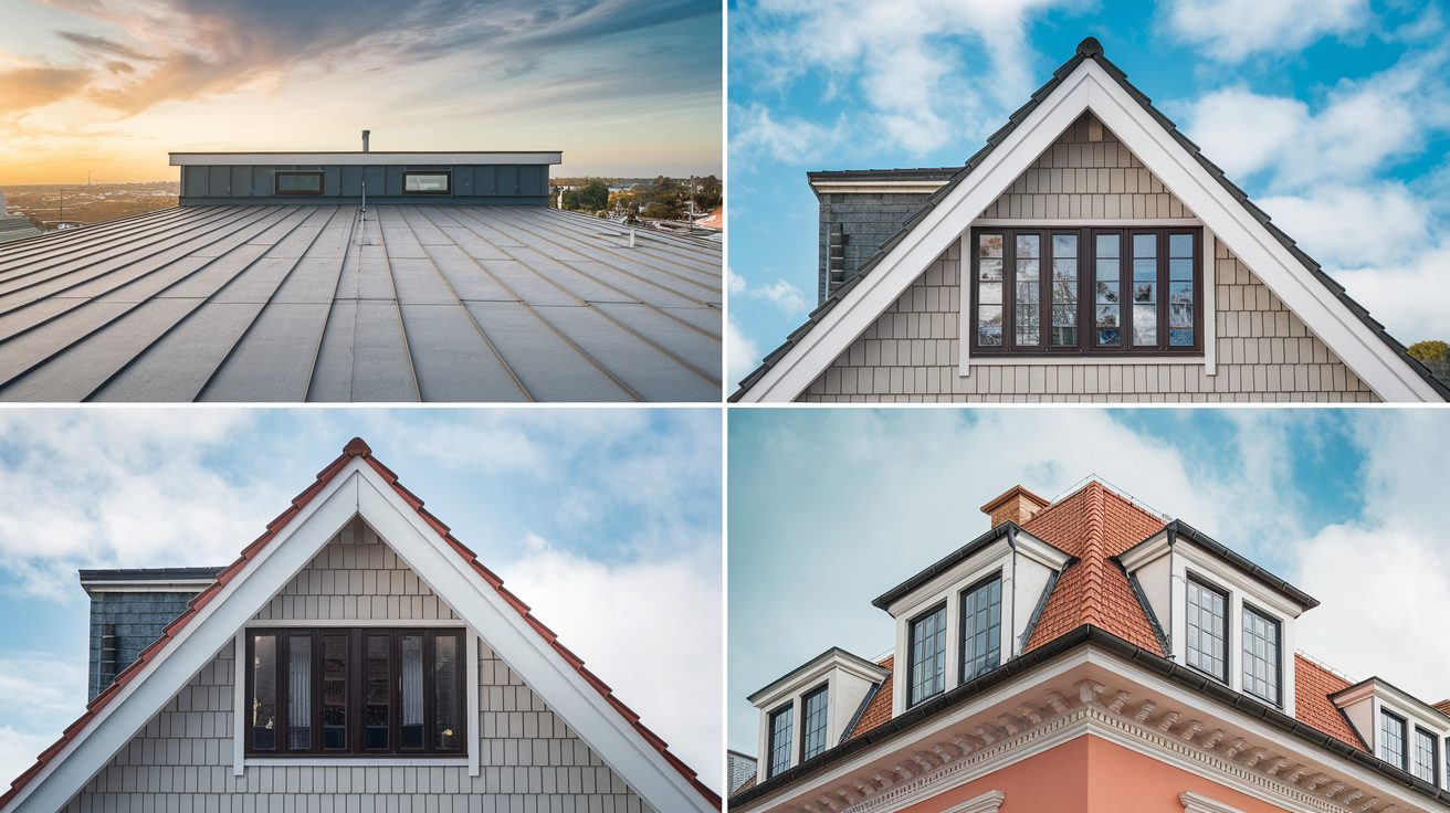 type of roof pitches