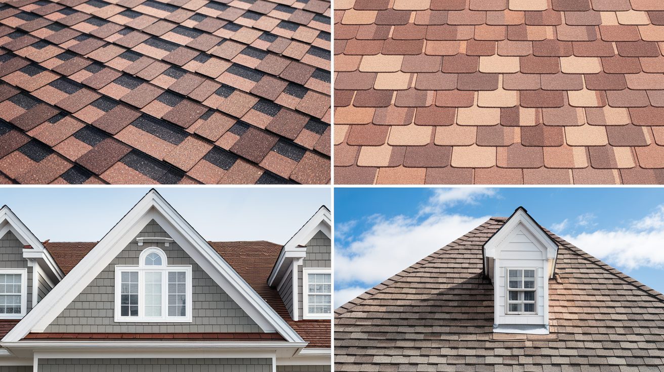types of asphalt shingles